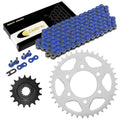 Blue Drive Chain And Sprocket Kit for Kawasaki Ninja ZX-10R ZX1000C 2004 2005