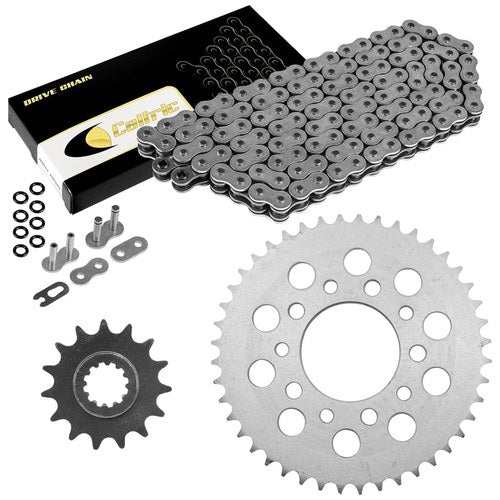 O-Ring Drive Chain & Sprockets Kit for Honda CBR600F Hurricane 600 1987-1990