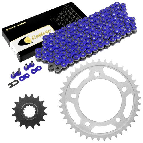 Celox Drive Chain & Sprockets Kit Fits Honda VTR1000F Superhawk 1998-2005 / Blue
