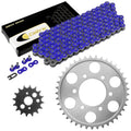 Drive Chain & Sprockets Kit Fits Kawasaki ZX900 Ninja ZX9R 1998-2001 /Blue