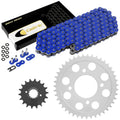 Blue O-Ring Drive Chain & Sprockets Kit for Honda CB750C Custom 1980 1981 1982