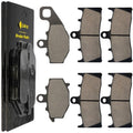 Front Rear Brake Pads for Kawasaki ZX900 Ninja ZX-9R 1997 1998 1999 2000 2001