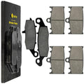 for Kawasaki VN1700 Vulcan 1700 Voyager 2009 2010 11 2012 Front Rear Brake Pads
