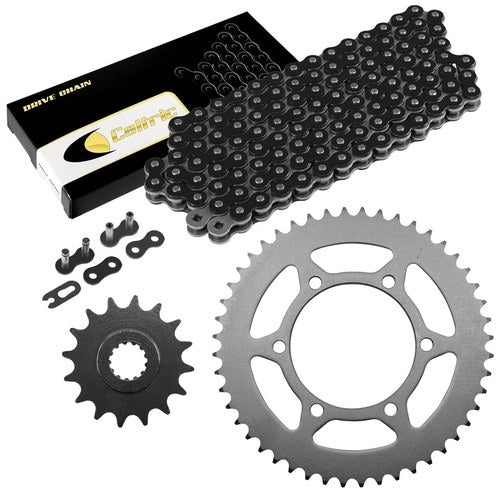 Black Drive Chain And Sprocket Kit for Yamaha R6 YZF-R6 2003 2004 2005