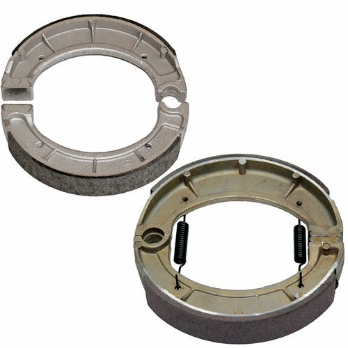 for Yamaha DT250 DT400 1975 1976 1977 1978 1979 Front and Rear Brake Shoes