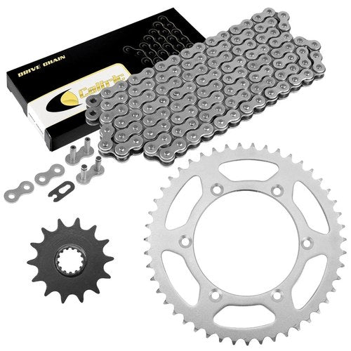 Drive Chain & Sprocket Kit for Suzuki DR350 1990 1991 1992 1993