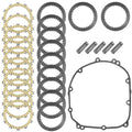 Clutch Friction w/ Steel Plates Gasket kit for Kawasaki Z1000 ZR1000 2010 - 2015