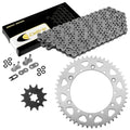 O-Ring Drive Chain & Sprockets Kit for Yamaha YZ100 1982 1983 / YZ125 1984 1985