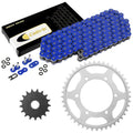 Blue O-Ring Drive Chain & Sprockets Kit for Suzuki GSX-R750 GSXR750 2011-2016