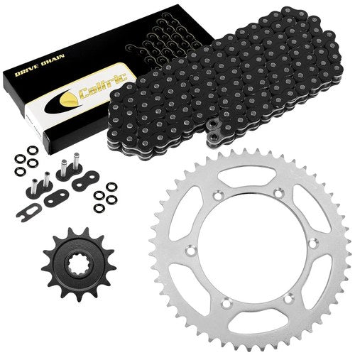 Black O-Ring Drive Chain & Sprockets Kit for Suzuki RM-Z250 RMZ250 2004 05 2006