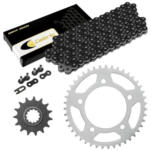 Black Drive Chain And Sprocket Kit for Honda CB600F 599 2004 2006