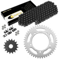 Black O-Ring Drive Chain & Sprockets Kit for Suzuki GSX-R750 GSXR750 2006-2010
