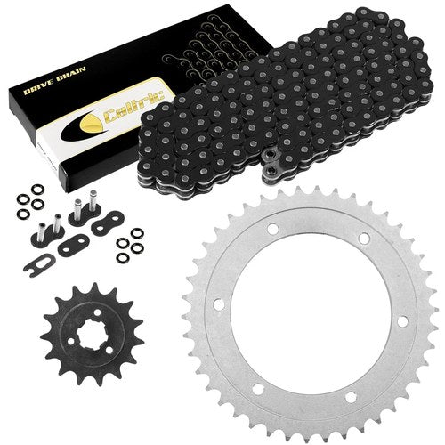 Black O-Ring Drive Chain & Sprockets Kit for Suzuki DR650SE 1996-2017