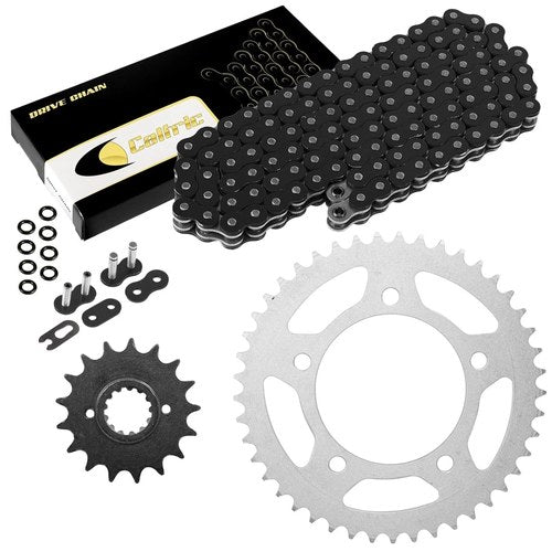 Black O-Ring Drive Chain & Sprockets Kit For Honda CBR1100XX Blackbird 1997-2007