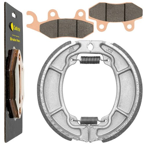 Front Brake Pads & Rear Brake Shoes for Honda CMX250C CMX250X Rebel 2005-2016