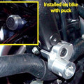 2011-2012 Kawasaki ZX6R Woodcraft Frame Sliders Kit