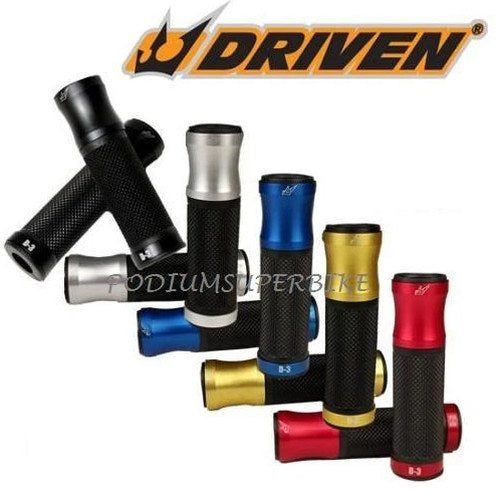 1999-2017 Yamaha R6 R6S Driven D3 Alumitech Alloy Grips All Colors Available