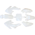 White Plastics Guard Fairing Fender Kit CRF50 110c 125cc Pit Pro Trail Dirt Bike