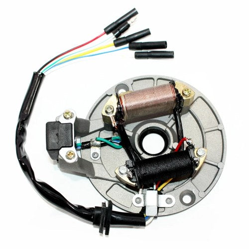 Magneto Flywheel Stator Plate 90c 110cc 125cc Kick Start Pit Pro Trail Dirt Bike