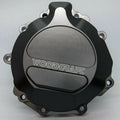 Kawasaki 2007-2025 ZX6R Woodcraft Racing Lhs Engine Stator Cover - Black Plate
