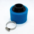 Blue 38mm Foam Pod Air Filter Cleaner 125cc 140cc Pit Quad Dirt Bike ATV Buggy