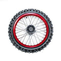 Red 12mm Axle 60/100 - 14 14" Inch Front Wheel Rim Tyre Tire Pit Pro Dirt Bike