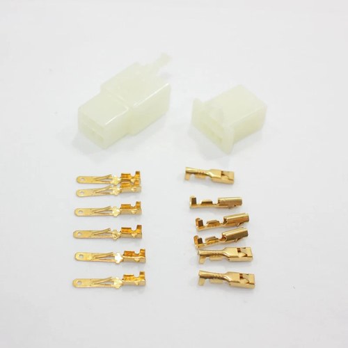 6 Pins Male Female Wiring Loom Wire Plug Socket Pit Pro Quad Dirt Bike ATV Buggy