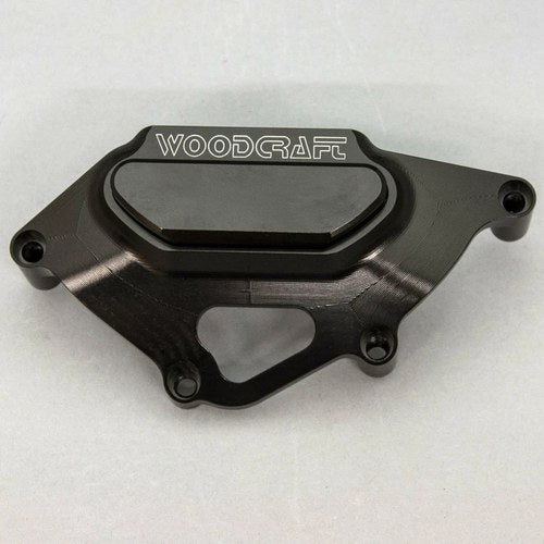 Honda 2008-25 Cbr 1000RR Woodcraft Lhs Engine Stator Cover Protector Black Plate