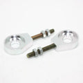 Silver 12mm 76mm Chain Adjuster Bolts Tensioner Pit Pro Trail Quad Dirt Bike ATV
