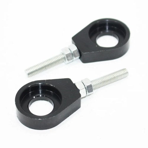 Black 15mm 76mm Chain Adjuster BoltsTensioner Pit Pro Trail Quad Dirt Bike ATV
