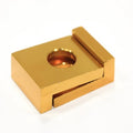 Gold 15mm Alloy Chain Adjuster Block Tensioner Pit Pro Quad Trail Dirt Bike ATV