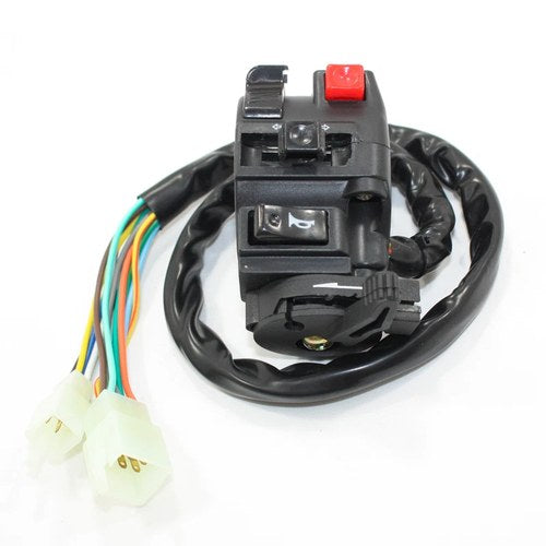 Kill Start Turning Light Choke Horn Switch Button Housing Pit Quad Dirt Bike ATV