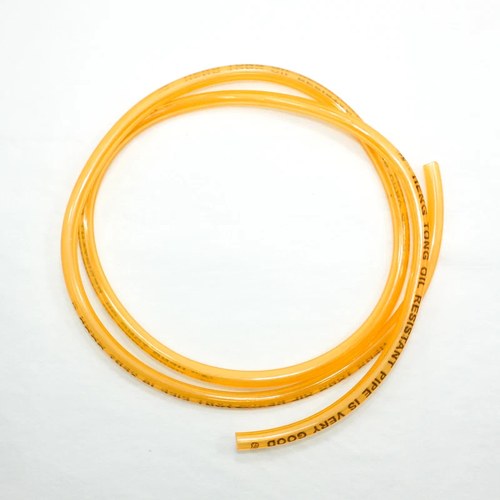 Clear Orange 5 Meters 5mm ID Fuel Petrol Line Hose Pit Quad Dirt Bike ATV Buggy