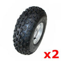 2X 19x7 - 8 8" inch Front Wheel Rim + Tyre Tire 150cc Quad Dirt Bike ATV Buggy