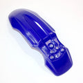 Blue Plastic Front Wheel Mud Guard Fender CRF50 Style Pit Pro Trail Dirt Bike