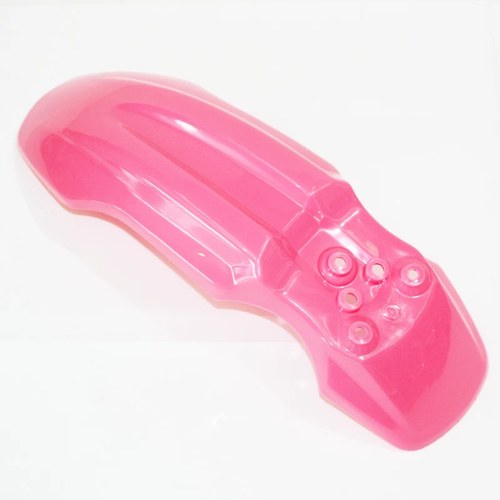 Pink Plastic Front Wheel Mud Guard Fender CRF50 Style Pit Pro Trail Dirt Bike