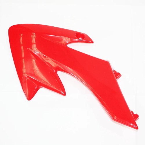 Red Plastic Front Left Tank Side Guard Fender CRF50 Style Pit Trail Dirt Bike