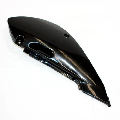 Black Plastic Rear Left Side Guard Fender KLX110 Style Pit Pro Trail Dirt Bike