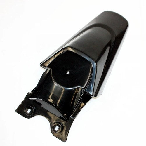 Black Plastic Rear Tail Mud Guard Fender KLX110 Style Pit Pro Trail Dirt Bike
