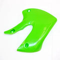 Green Plastic Front Left Tank Side Guard Fender KLX110Style Pit Trail Dirt Bike