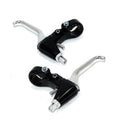 Pair Cable Brake Lever Handle Mini Pit Pocket Rocket Quad Dirt Scooter Bike ATV