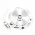 Silver Alloy Gas Fuel Petrol Tank Cap + Breather 110cc 125cc Pit Trail Dirt Bike