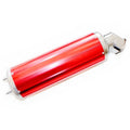 460mm Red Alloy Exhaust Muffler+ Clamp 150cc 250cc Pit Quad Dirt Bike ATV Buggy