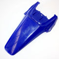 Blue Plastic Rear Tail Mud Guard Fender CRF70 Style Pit Pro Trail Dirt Bike