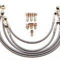 Suzuki 1982-1983 GS 1100 E / ES (LINKED) Gbrakes Braided Front Brake Line Kit