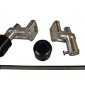 Ducati 2009-11 1198 Woodcraft Frame Slider Kit With Black Pucks - Underbody Kit