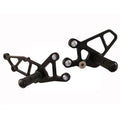 Kawasaki 2013-17 Ninja 300R Woodcraft Racing Rearsets / Footpegs - Standard Kit