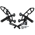 Kawasaki 2011-2015 ZX10R Woodcraft Racing Rearsets / Footpegs - Reverse GP Shift
