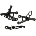 Suzuki 2017-2024 Gsxr 1000 Woodcraft Racing Rearsets / Footpegs - Complete Kit