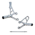 Suzuki 1999-2002 SV650 650S Woodcraft Racing Rearsets / Footpegs - Standard Kit